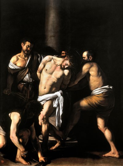 The Flagellation of Christ by Michelangelo Merisi Caravaggio